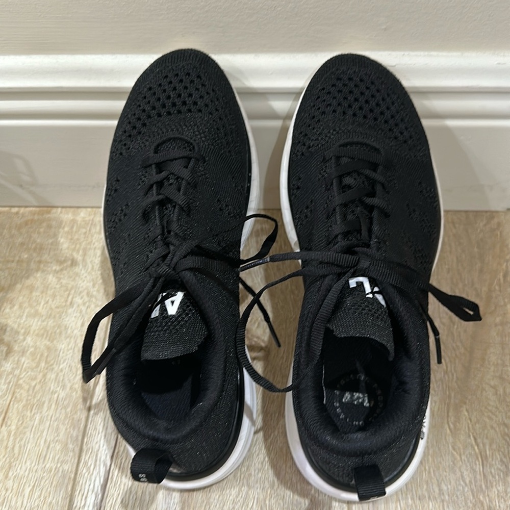 APL Black Lace-Up Sneakers